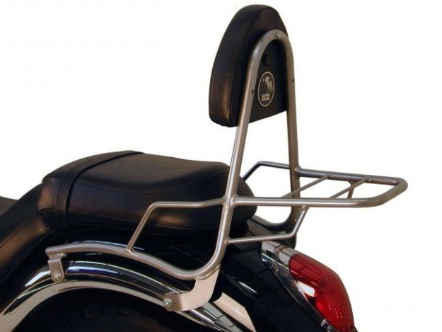 Afbeeldingen van Sissybar met rekje Hepco&Becker chroom Kawasaki VN900 CLASSIC 2006-