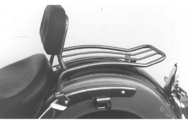 Afbeeldingen van Solorack met rugsteun Hepco&Becker chroom Yamaha XVS650C
