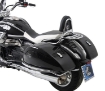 Afbeeldingen van Sissybar met rekje Hepco&Becker chroom Moto Guzzi CALIFORNIA 1400 Custom / Touring