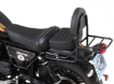 Afbeeldingen van Sissybar met rekje Hepco&Becker chroom Moto Guzzi V9 Bobber '16- (lang zadel)
