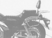 Afbeeldingen van Tassendragers standaard chroom Hepco&Becker Kawasaki EL250/ EL252
