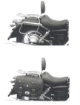Afbeeldingen van Tassendragers standaard chroom Hepco&Becker Honda VT125