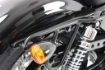 Afbeeldingen van Tassendragers Cutout zwart Hepco&Becker diverse Harley Davidson modellen