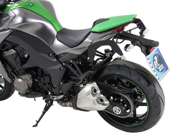 Afbeeldingen van C-Bow tasdragers zwart Hepco&Becker Kawasaki Z1000 '14-20