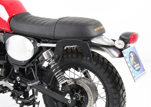 Afbeeldingen van C-Bow tasdragers zwart Hepco&Becker Moto Guzzi V7 II Stornello/ Scrambler '16