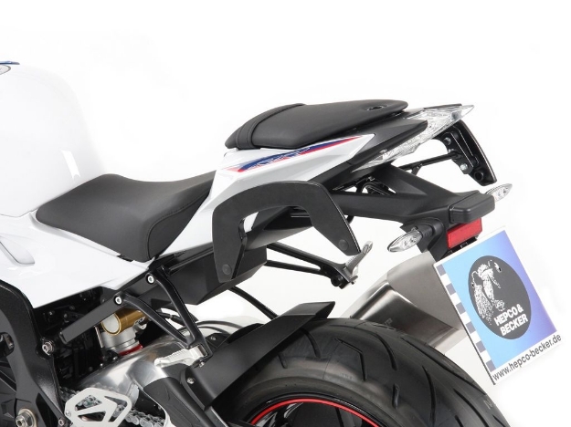 Afbeeldingen van C-Bow tasdragers zwart Lock-it Hepco&Becker BMW S1000RR '16-18