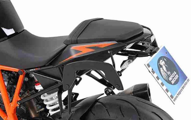 Afbeeldingen van C-Bow tasdragers zwart Hepco&Becker KTM 1290 Superduke '14-19
