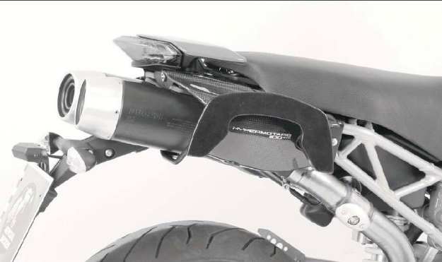 Afbeeldingen van C-Bow tasdragers zwart Hepco&Becker Ducati Hypermotard 796 / 1100 '07-12