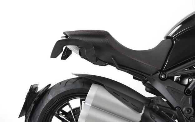 Afbeeldingen van C-Bow tasdragers zwart Hepco&Becker Ducati Diavel '11-18