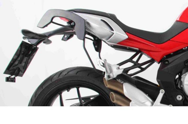 Afbeeldingen van C-Bow tasdragers zwart Hepco&Becker MV Agusta Brutale 675 / 800 '12-16