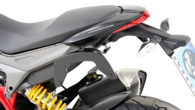Afbeeldingen van C-Bow tasdragers zwart Hepco&Becker Ducati Hypermotard 821/ SP '13-15