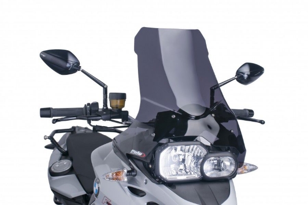 Afbeeldingen van Vervangingsruit touring Puig BMW F700GS '12- -zwart