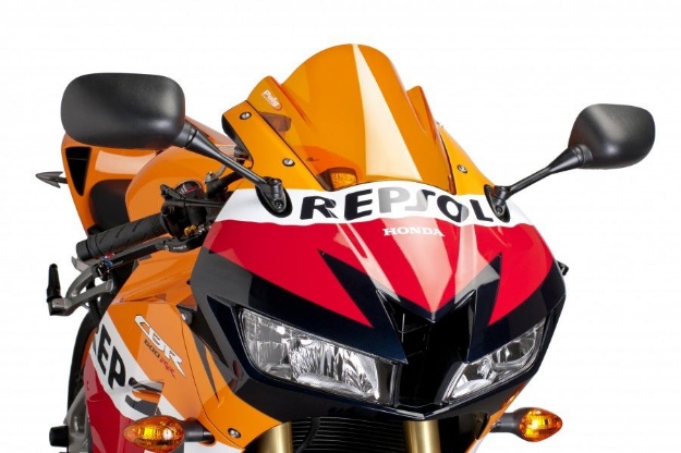 Afbeeldingen van Vervangingsruit jetstream Honda CBR600RR '13--oranje