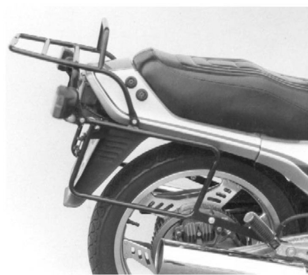 Afbeeldingen van Kofferrek zwart Hepco&Becker Honda CBX550F/F2