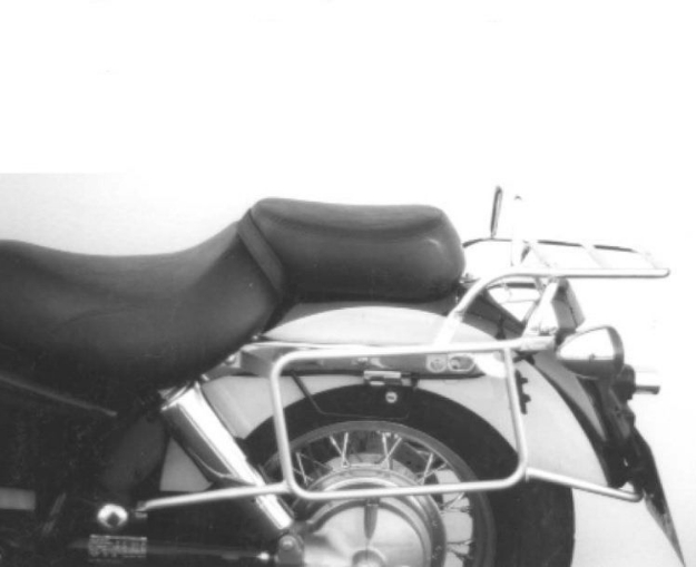 Afbeeldingen van Kofferrek chroom Hepco & Becker Honda VT1100C2