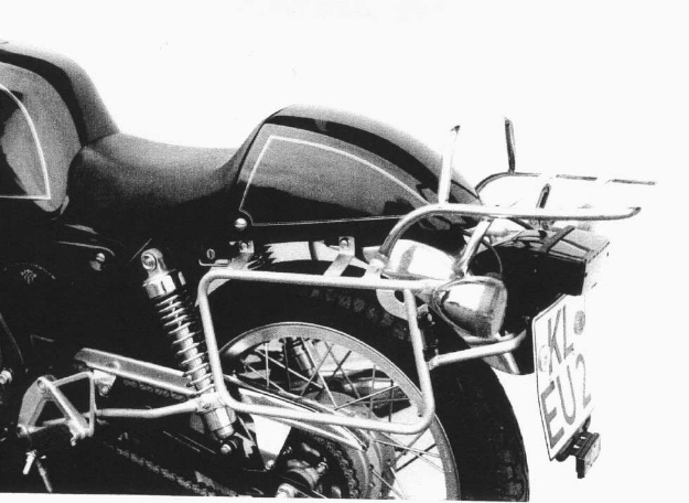 Afbeeldingen van Kofferrek chroom Hepco&Becker Honda GB500 CLUBMAN