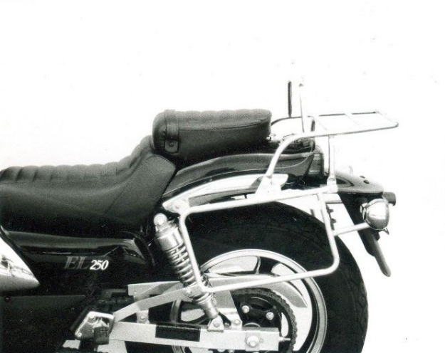 Afbeeldingen van Kofferrek chroom Hepco & Becker Kawasaki EL250/ 252