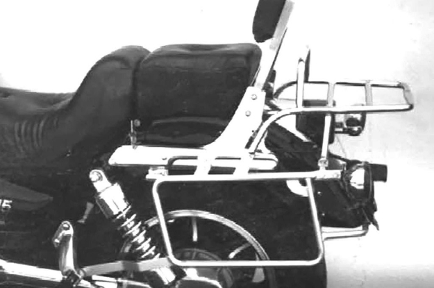 Afbeeldingen van Kofferrek chroom Hepco&Becker Kawasaki VN1500 '94- (met gietwielen)