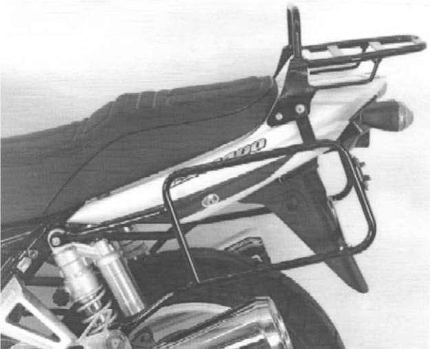 Afbeeldingen van Kofferrek zwart Hepco&Becker Suzuki GSX1400 '01-'04