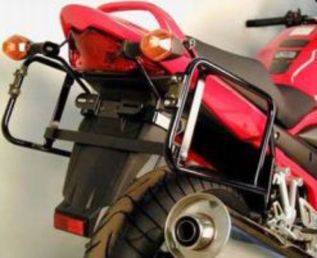 Afbeeldingen van Kofferrek zwart Hepco & Becker Suzuki GSF650 N / S BANDIT '05-'06