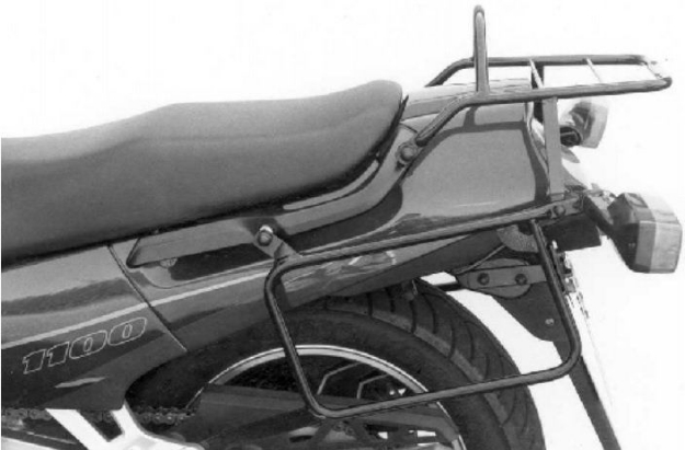 Afbeeldingen van Kofferrek zwart Hepco & Becker Suzuki GSX1100F '89-