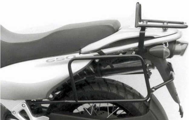 Afbeeldingen van Kofferrek zwart Hepco & Becker Suzuki XF650 FREEWIND