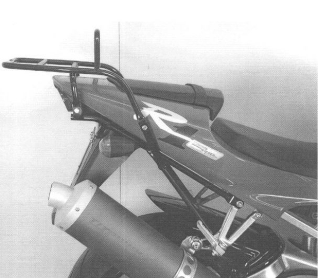 Afbeeldingen van Topdrager zwart Hepco & Becker Yamaha YZF-R1 2000-2001