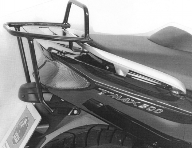 Afbeeldingen van Topdrager zwart Hepco&Becker Yamaha XP500 T-MAX '07-