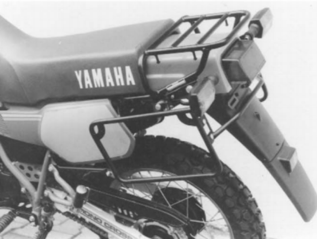 Afbeeldingen van Topdrager zwart Hepco & Becker Yamaha XT600 TENERE 1986-1987