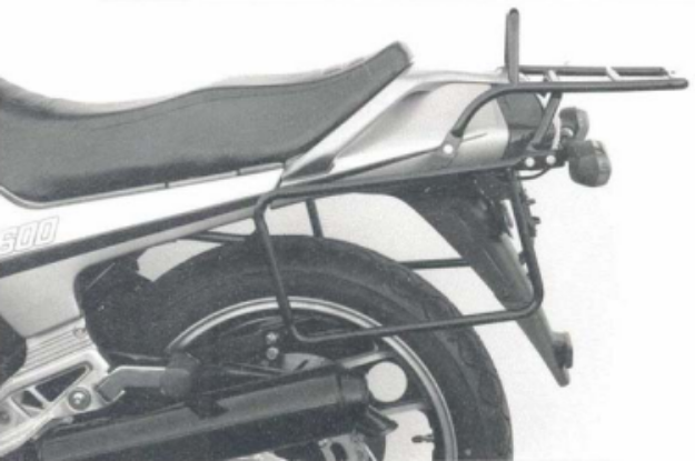 Afbeeldingen van Kofferrek zwart Hepco & Becker Yamaha XJ600F '86-'91