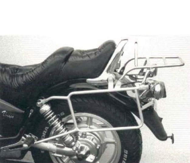 Afbeeldingen van Kofferrek chroom Hepco&Becker Yamaha XV750/1100 '92-