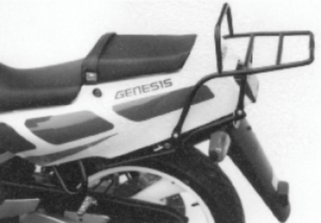 Afbeeldingen van Topdrager zwart Hepco & Becker Yamaha FZR 600 1991-1993