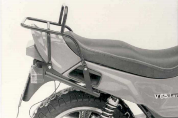 Afbeeldingen van Topdrager zwart Hepco & Becker Moto Guzzi V65 LARIO