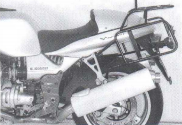 Afbeeldingen van Kofferrek zwart Hepco & Becker Moto Guzzi V11 SPORT '01-