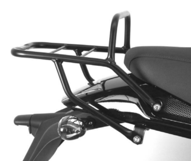Afbeeldingen van Topdrager zwart Hepco & Becker Moto Guzzi GRISO 850 / 1100 / 1200