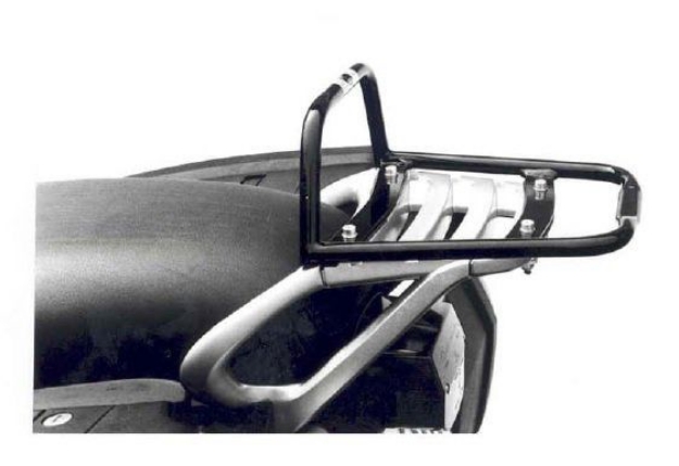 Afbeeldingen van Topdrager zwart Hepco & Becker BMW R850R -2002 / R1100R 1995- (montage op orig. rek)