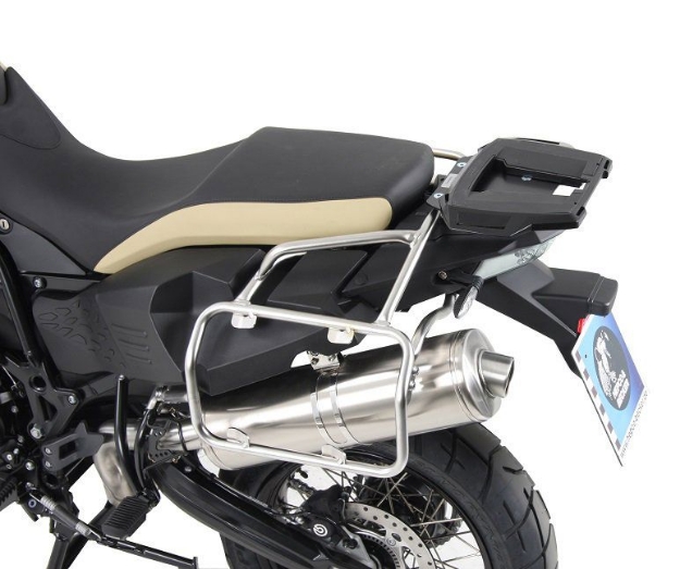 Afbeeldingen van Topdrager zwart Alurack Hepco&Becker BMW F800GS Adventure '13-18