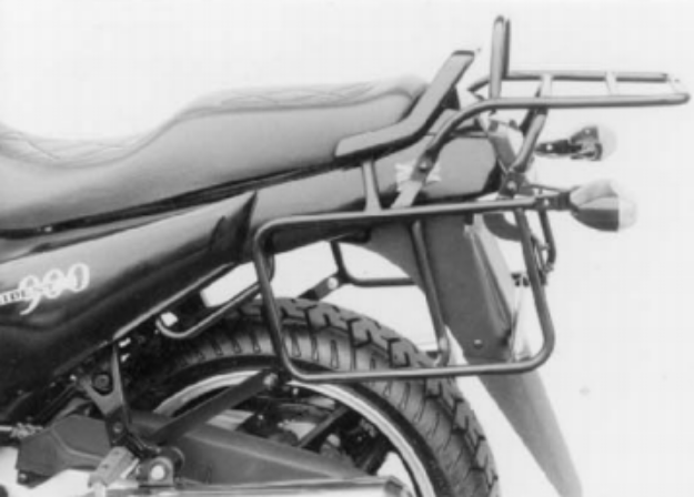 Afbeeldingen van Kofferrek zwart Hepco & Becker Triumph Trident 750 / Trident 900 1993-1998 / Sprint '94-