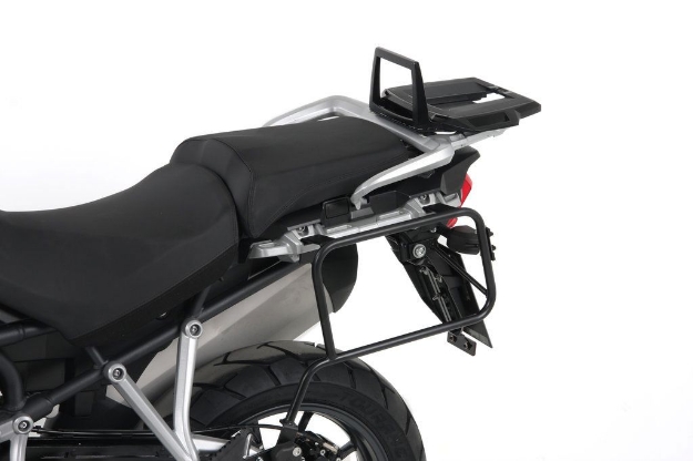 Afbeeldingen van Topdrager zwart Alurack Hepco&Becker Triumph TIGER EXPLORER 1200 2012-2015