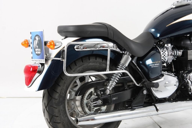 Afbeeldingen van Kofferrek chroom Hepco&Becker Triumph BONNEVILLE AMERICA/ SPEEDMASTER '11-'17