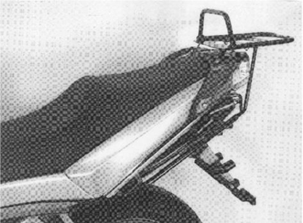 Afbeeldingen van Topdrager zwart Hepco & Becker Aprilia FUTURA