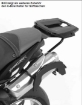 Afbeeldingen van Topdrager zwart Alurack Hepco&Becker Triumph STREET TRIPLE 675/ R '07-'12 (UVK)