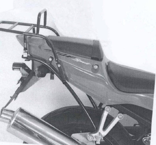 Afbeeldingen van Topdrager zwart Hepco & Becker Honda CBR 600F SPORT '01-'02