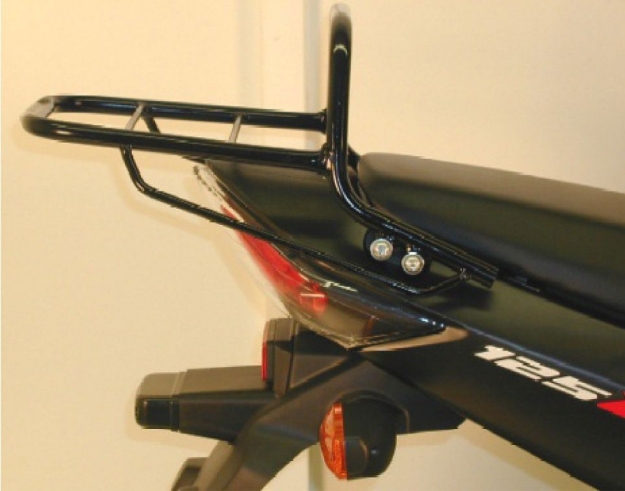 Afbeeldingen van Topdrager zwart Hepco & Becker Honda CBR 125R t/m '10-