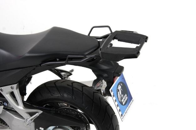 Afbeeldingen van Topdrager zwart Alurack Hepco&Becker Honda CROSSRUNNER VFR800X '11-14