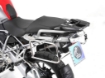 Afbeeldingen van Kofferrek RVS Hepco&Becker voor 'Cutout' Xplorer zijkoffers BMW R1200GS LC '13-18