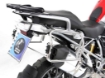 Afbeeldingen van Kofferrek RVS Hepco&Becker voor 'Cutout' Xplorer zijkoffers BMW R1200GS LC '13-18