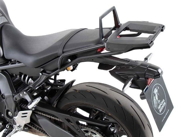 Afbeeldingen van Topdrager antraciet Alurack Hepco&Becker Yamaha MT-09 '21-
