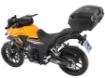 Afbeeldingen van Topdrager antraciet Alurack Hepco&Becker Honda CB500X '19-