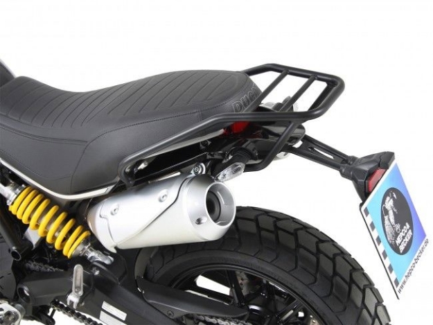 Afbeeldingen van Topdrager zwart Hepco&Becker Ducati Scrambler 1100 / Special / Sport '18-